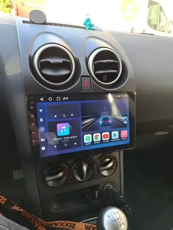 Radio Android do Nissan Qashqai J10 (2006-2013) CarPlay Android Auto 4G WiFi GPS DSP