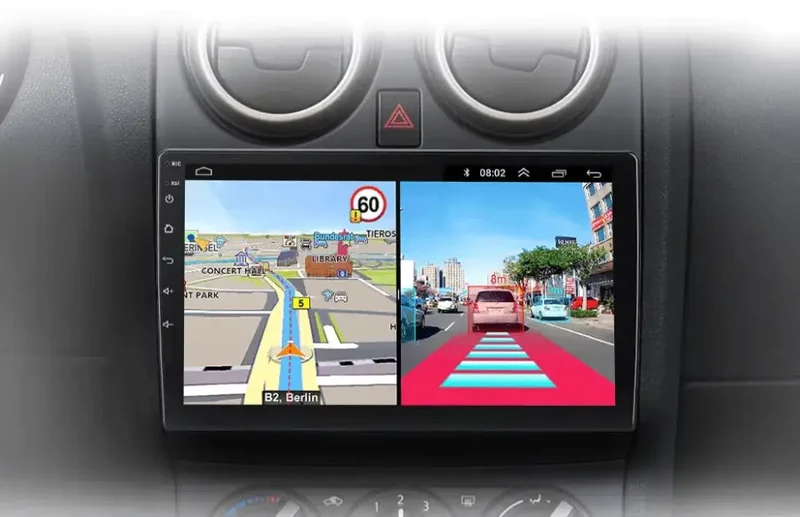 Radio Android do Nissan Qashqai J10 (2006-2013) CarPlay Android Auto 4G WiFi GPS DSP