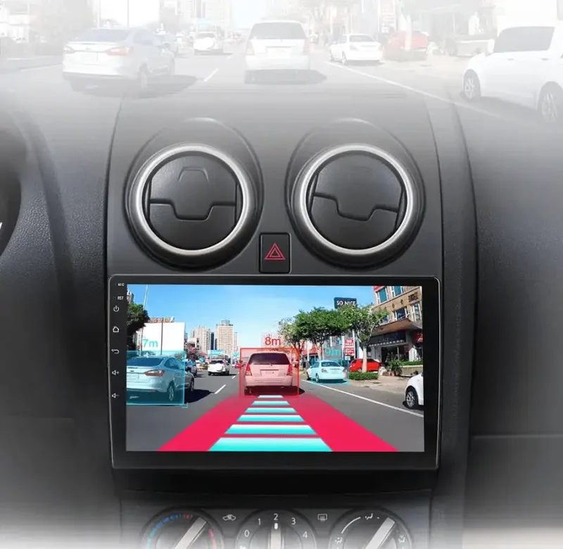 Radio Android do Nissan Qashqai J10 (2006-2013) CarPlay Android Auto 4G WiFi GPS DSP