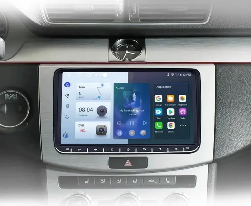 Radio Android do Volkswagen VW Passat B6 Passat B7 CC Tiguan Touran Golf Polo Multimedialne CarPlay Android Auto 4G WiFi GPS DSP