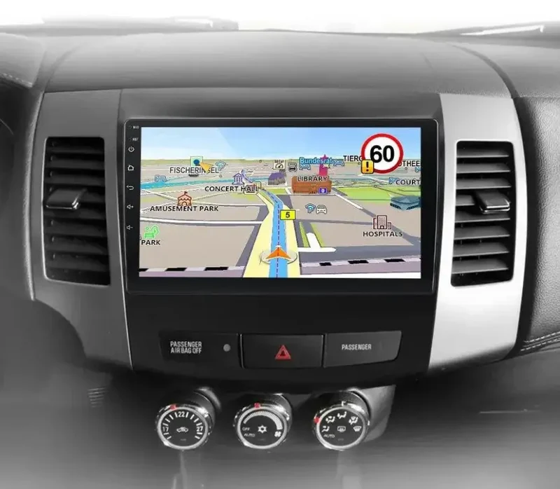 Radio Android do Mitsubishi Outlander XL II Citroen C-Crosser 2007-2012 (2005-2011) CarPlay Android Auto 4G WiFi GPS DSP