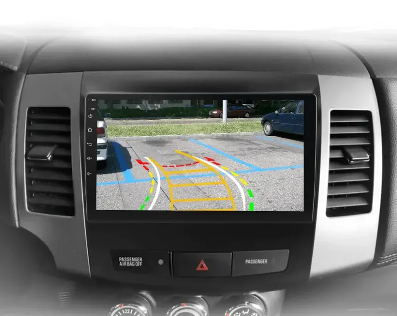 Radio Android do Mitsubishi Outlander XL II Citroen C-Crosser 2007-2012 (2005-2011) CarPlay Android Auto 4G WiFi GPS DSP