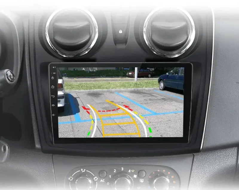 Radio Android do Renault Logan II Sandero (2014-2019) CarPlay Android Auto 4G WiFi GPS DSP