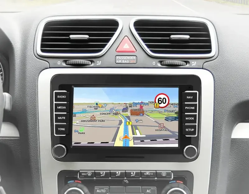 Radio Android do Volkswagen VW Leon Passat B6 Passat B7 Tiguan Touran Golf Polo CarPlay Android Auto 4G WiFi GPS DSP