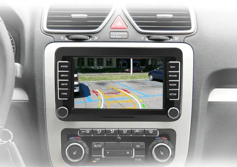 Radio Android do Volkswagen VW Leon Passat B6 Passat B7 Tiguan Touran Golf Polo CarPlay Android Auto 4G WiFi GPS DSP