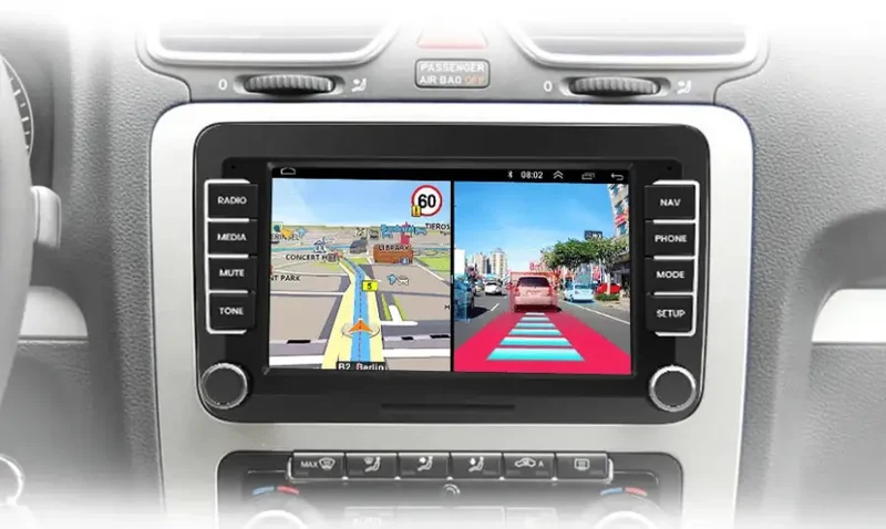 Radio Android do Volkswagen VW Leon Passat B6 Passat B7 Tiguan Touran Golf Polo CarPlay Android Auto 4G WiFi GPS DSP