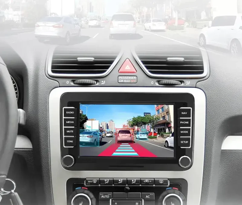 Radio Android do Volkswagen VW Leon Passat B6 Passat B7 Tiguan Touran Golf Polo CarPlay Android Auto 4G WiFi GPS DSP