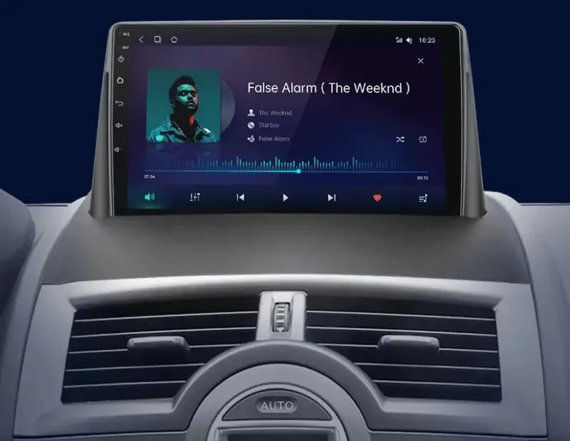 Radio Android do Renault Megane II (2002-2009) CarPlay Android Auto 4G WiFi GPS DSP
