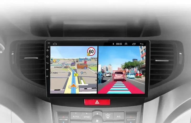 Radio Android do Honda Accord VIII (2008-2012) CarPlay Android Auto 4G WiFi GPS DSP