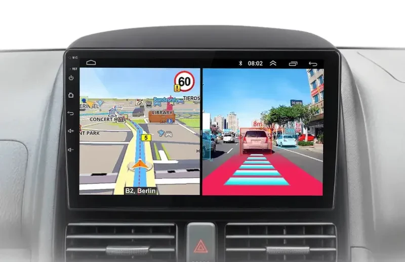 Radio Android do Honda CR-V II (2001-2006) CarPlay Android Auto 4G WiFi GPS DSP