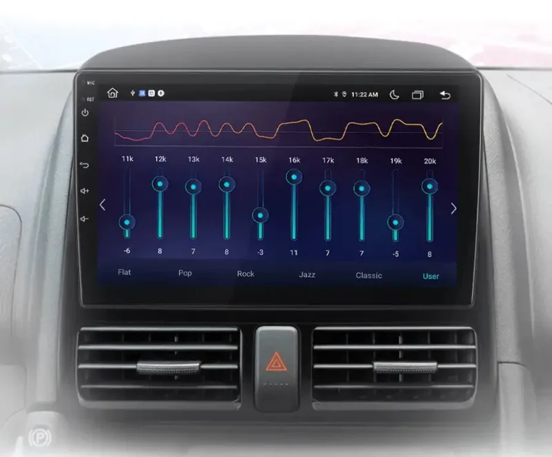 Radio Android do Honda CR-V II (2001-2006) CarPlay Android Auto 4G WiFi GPS DSP