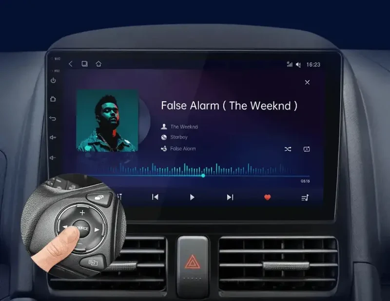 Radio Android do Honda CR-V II (2001-2006) CarPlay Android Auto 4G WiFi GPS DSP
