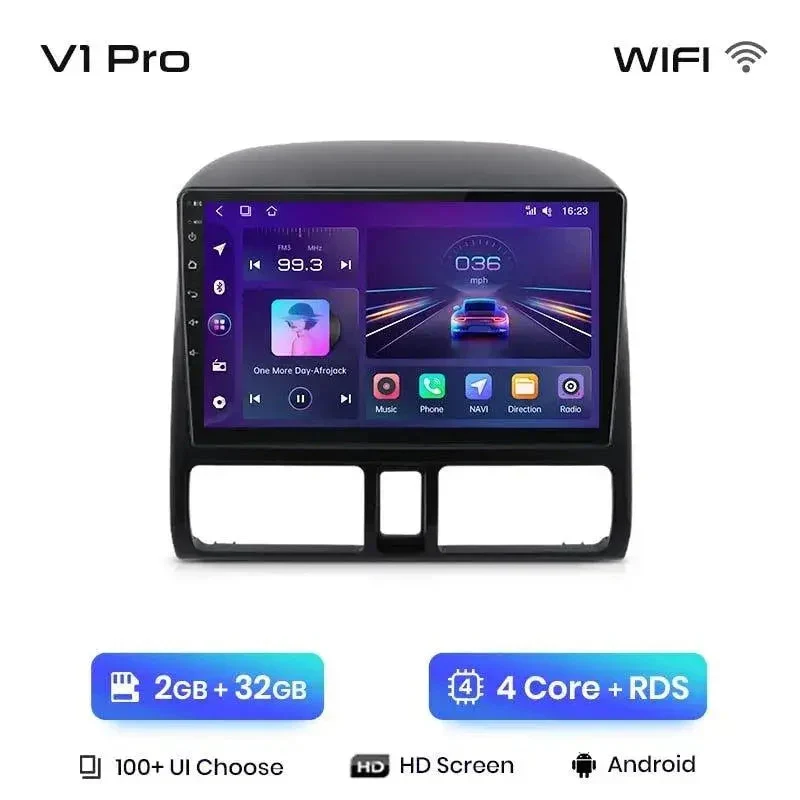 Radio Android do Honda CR-V II (2001-2006) CarPlay Android Auto 4G WiFi GPS DSP