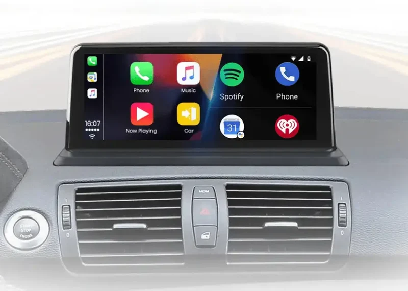 Radio Android do BMW Serii 1 E81 E82 E87 E88 Dedykowany (2005-2012) CarPlay Android Auto 4G WiFi GPS DSP Ekran