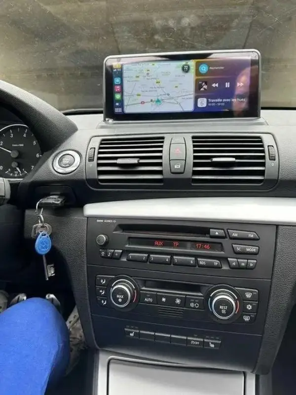 Radio Android do BMW Serii 1 E81 E82 E87 E88 Dedykowany (2005-2012) CarPlay Android Auto 4G WiFi GPS DSP Ekran