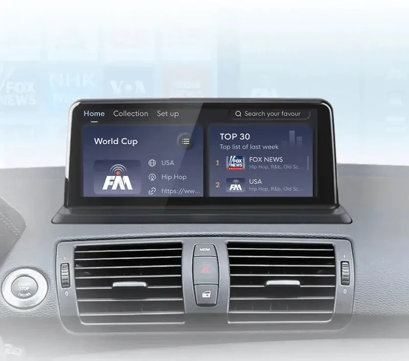Radio Android do BMW Serii 1 E81 E82 E87 E88 Dedykowany (2005-2012) CarPlay Android Auto 4G WiFi GPS DSP Ekran