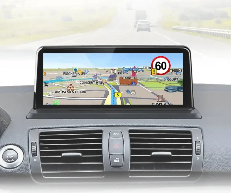 Radio Android do BMW Serii 1 E81 E82 E87 E88 Dedykowany (2005-2012) CarPlay Android Auto 4G WiFi GPS DSP Ekran