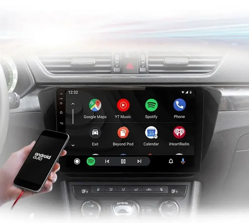 Radio Android do Skoda Superb III (2015-2019) CarPlay Android Auto 4G WiFi GPS DSP