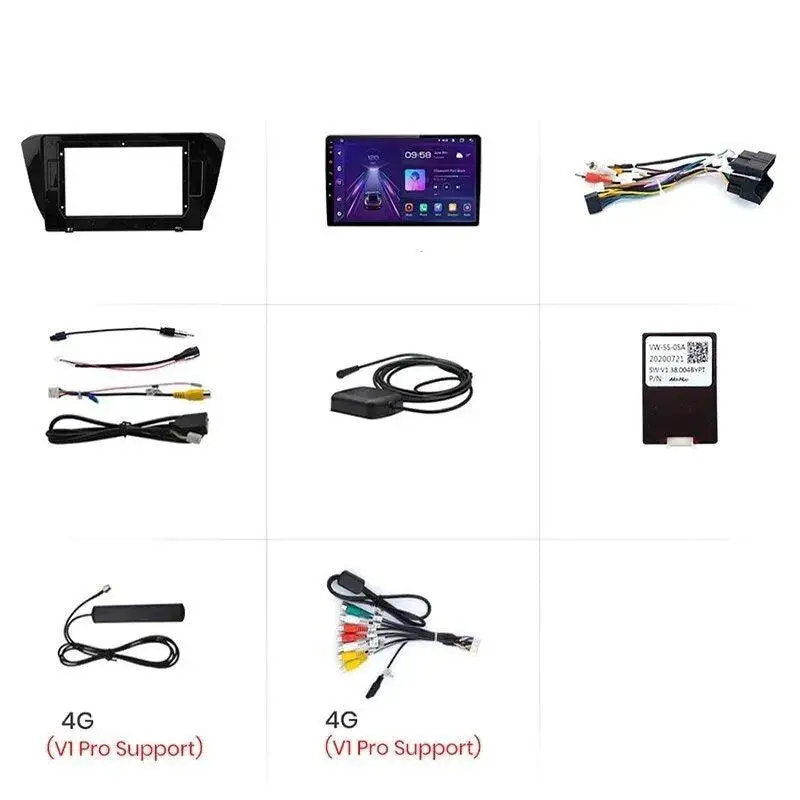 Radio Android do Skoda Superb III (2015-2019) CarPlay Android Auto 4G WiFi GPS DSP