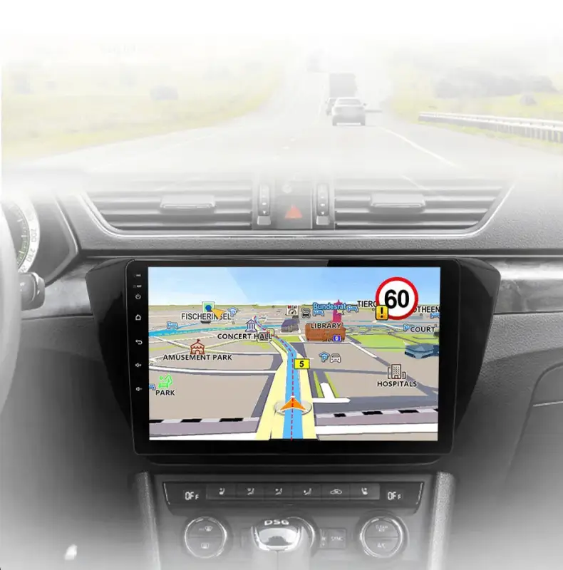 Radio Android do Skoda Superb III (2015-2019) CarPlay Android Auto 4G WiFi GPS DSP
