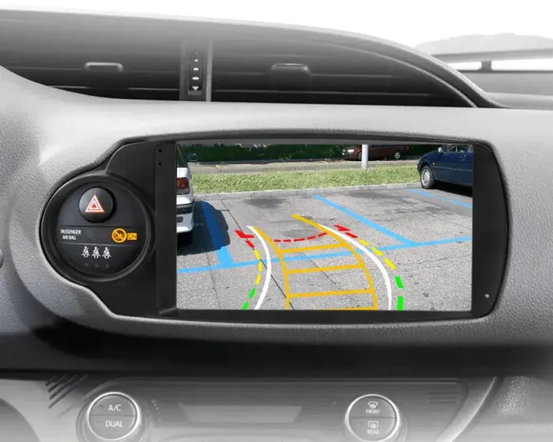 Radio Android do Toyota Yaris (2012-2017) CarPlay Android Auto 4G WiFi GPS DSP