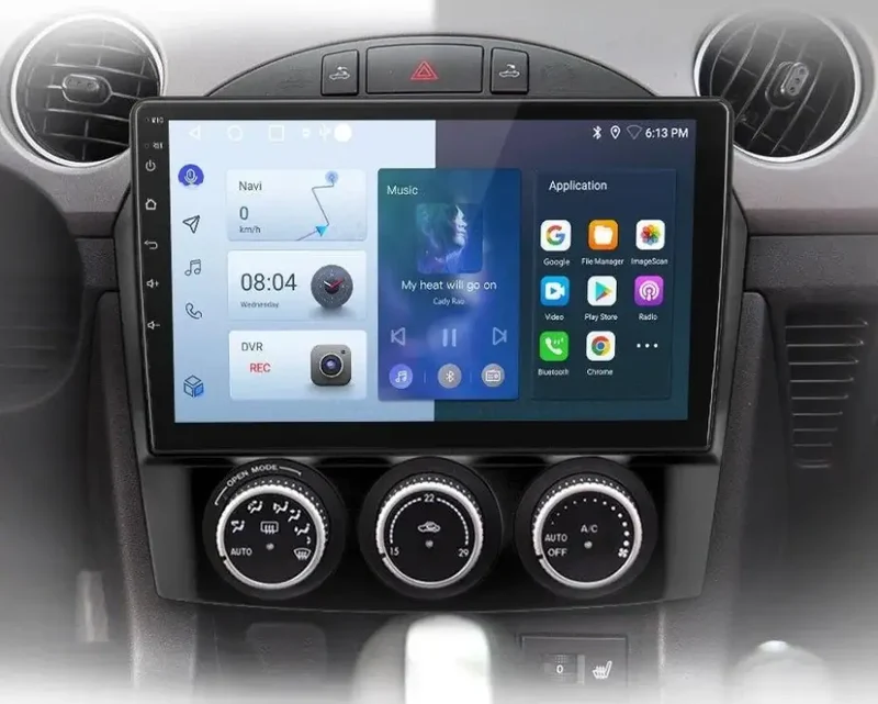 Radio Android do Mazda MX-5 (2008-2015) CarPlay Android Auto 4G WiFi GPS DSP