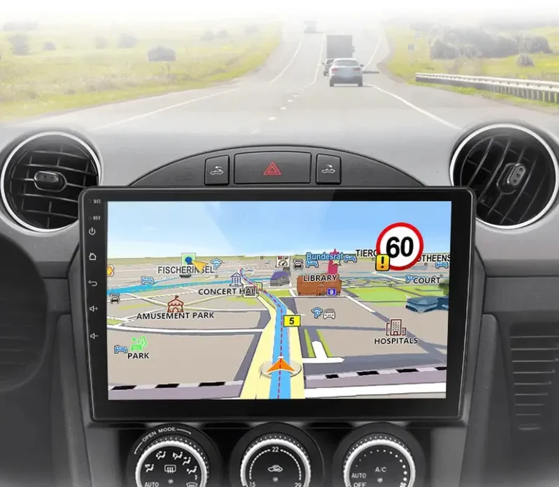Radio Android do Mazda MX-5 (2008-2015) CarPlay Android Auto 4G WiFi GPS DSP