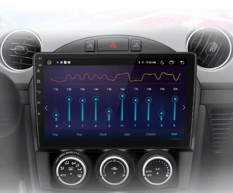 Radio Android do Mazda MX-5 (2008-2015) CarPlay Android Auto 4G WiFi GPS DSP