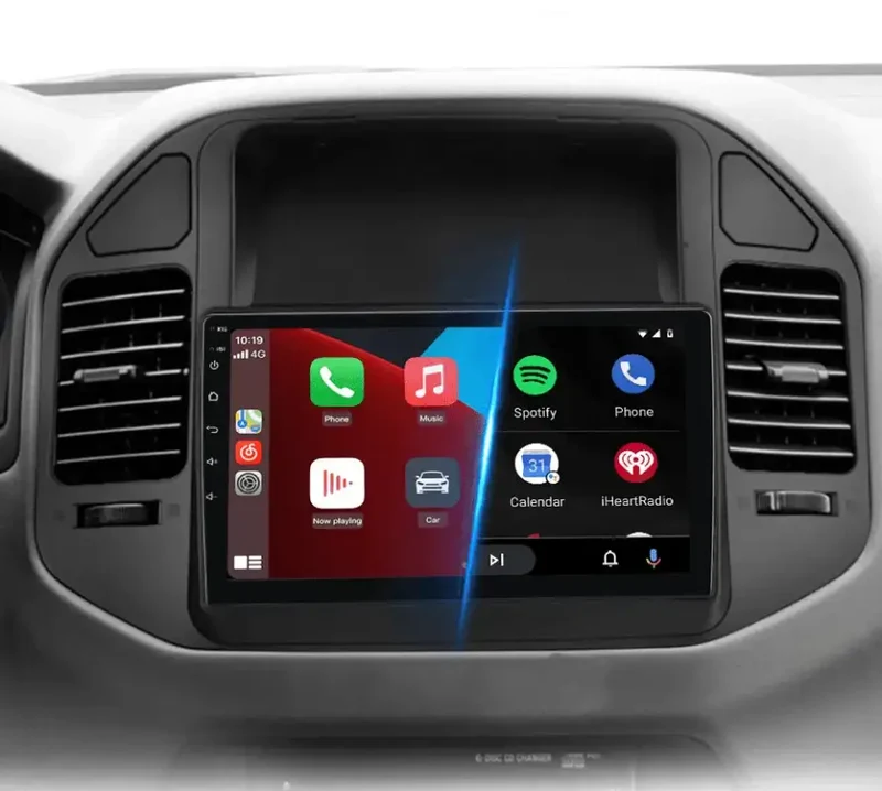 Radio Android do Mitsubishi Pajero V60 V68 V73 (1999-2006) CarPlay Android Auto 4G WiFi GPS DSP