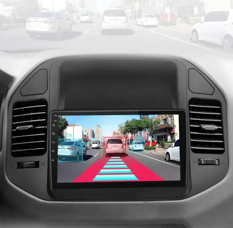 Radio Android do Mitsubishi Pajero V60 V68 V73 (1999-2006) CarPlay Android Auto 4G WiFi GPS DSP