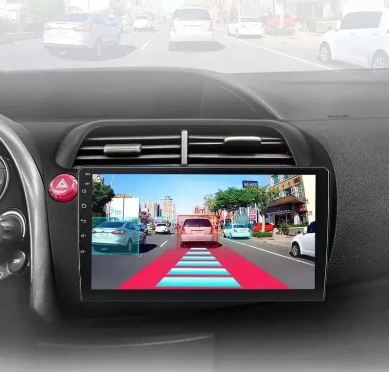 Radio Android do Honda Civic Hatchback (2005-2011) CarPlay Android Auto 4G WiFi GPS DSP