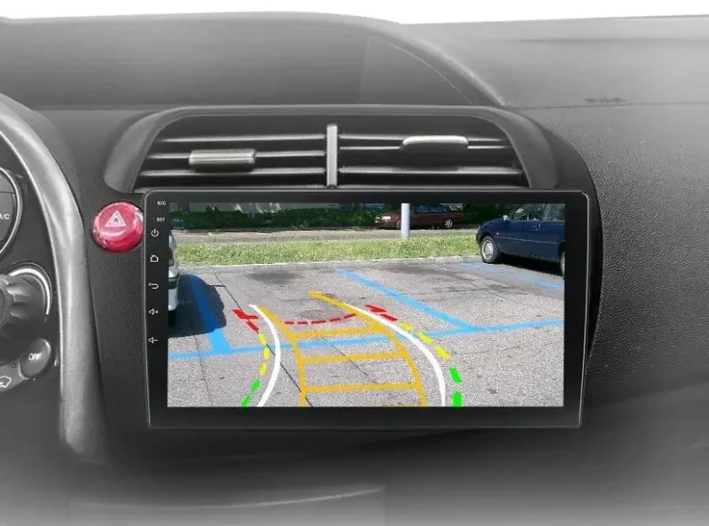 Radio Android do Honda Civic Hatchback (2005-2011) CarPlay Android Auto 4G WiFi GPS DSP