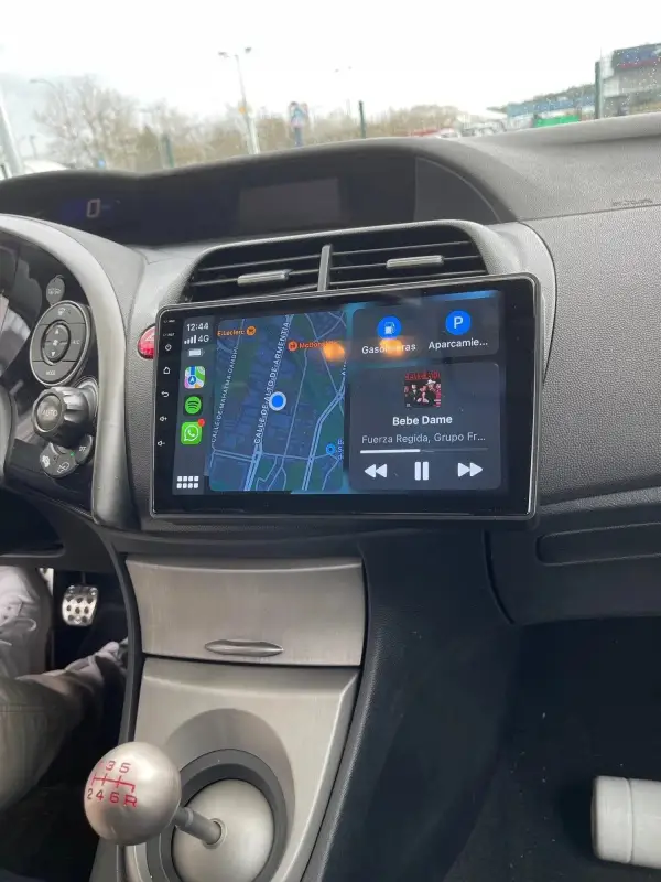 Radio Android do Honda Civic Hatchback (2005-2011) CarPlay Android Auto 4G WiFi GPS DSP