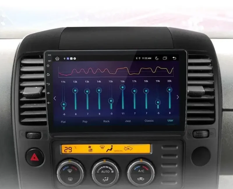Radio Android do Nissan Navara Multimedialne (2006-2012) CarPlay Android Auto 4G WiFi GPS DSP