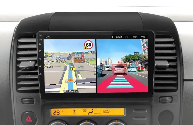 Radio Android do Nissan Navara Multimedialne (2006-2012) CarPlay Android Auto 4G WiFi GPS DSP