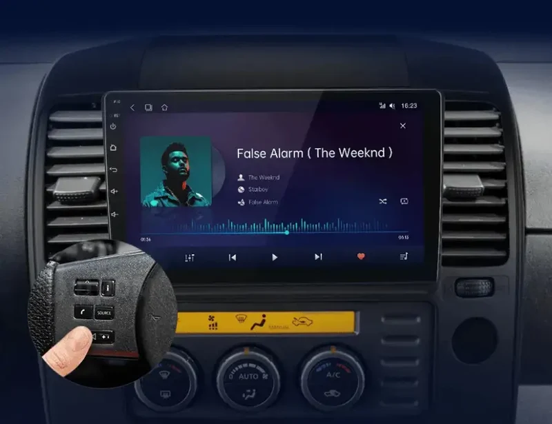 Radio Android do Nissan Navara Multimedialne (2006-2012) CarPlay Android Auto 4G WiFi GPS DSP