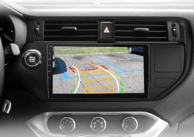Radio Android do KIA Rio (2011-2015) CarPlay Android Auto 4G WiFi GPS DSP