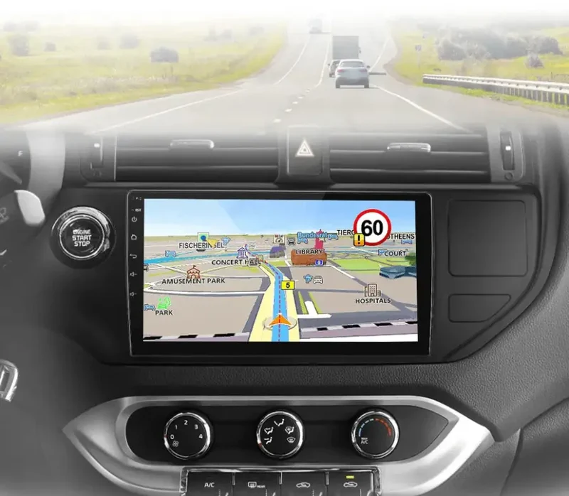 Radio Android do KIA Rio (2011-2015) CarPlay Android Auto 4G WiFi GPS DSP