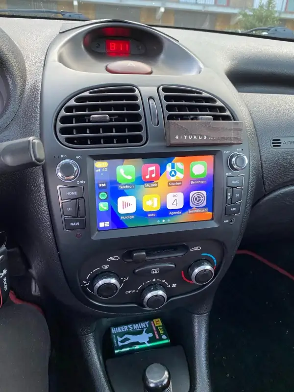 Radio Android do Peugeot 206 206CC 206SW (2001-2016) CarPlay Android Auto 4G WiFi GPS DSP