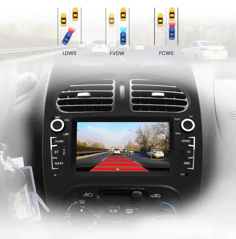 Radio Android do Peugeot 206 206CC 206SW (2001-2016) CarPlay Android Auto 4G WiFi GPS DSP