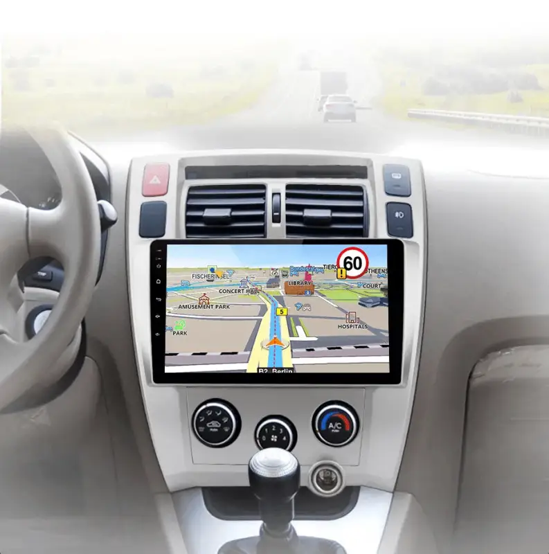 Radio Android do Hyundai Tucson (2006-2013) CarPlay Android Auto 4G WiFi GPS DSP