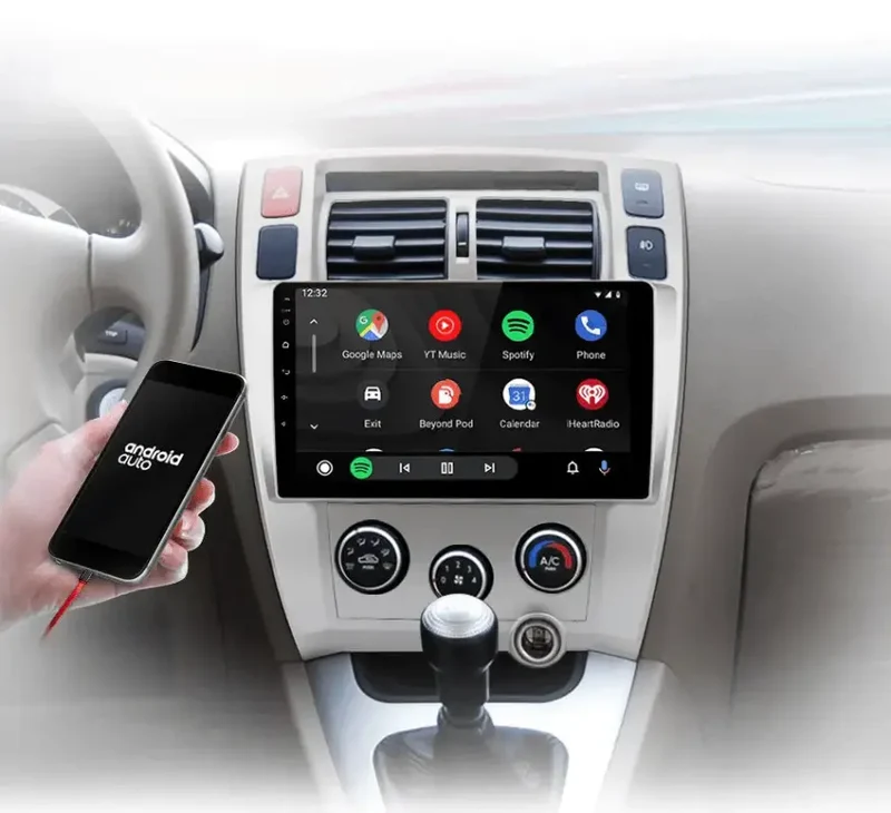 Radio Android do Hyundai Tucson (2006-2013) CarPlay Android Auto 4G WiFi GPS DSP