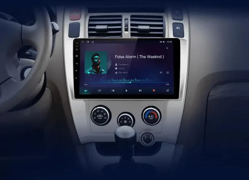 Radio Android do Hyundai Tucson (2006-2013) CarPlay Android Auto 4G WiFi GPS DSP