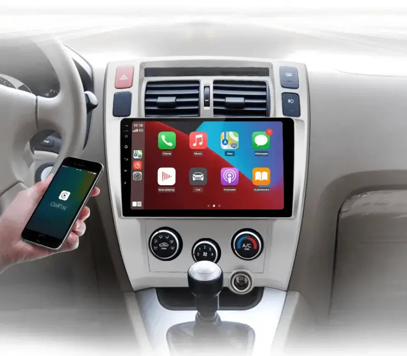 Radio Android do Hyundai Tucson (2006-2013) CarPlay Android Auto 4G WiFi GPS DSP
