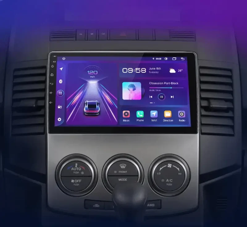 Radio Android do Mazda 5 (2005-2010) CarPlay Android Auto 4G WiFi GPS DSP