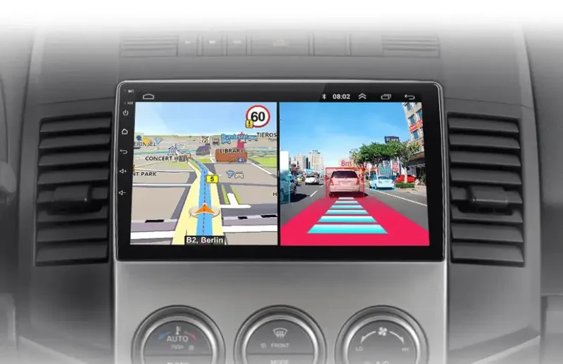 Radio Android do Mazda 5 (2005-2010) CarPlay Android Auto 4G WiFi GPS DSP