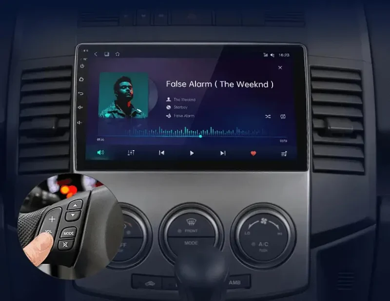 Radio Android do Mazda 5 (2005-2010) CarPlay Android Auto 4G WiFi GPS DSP