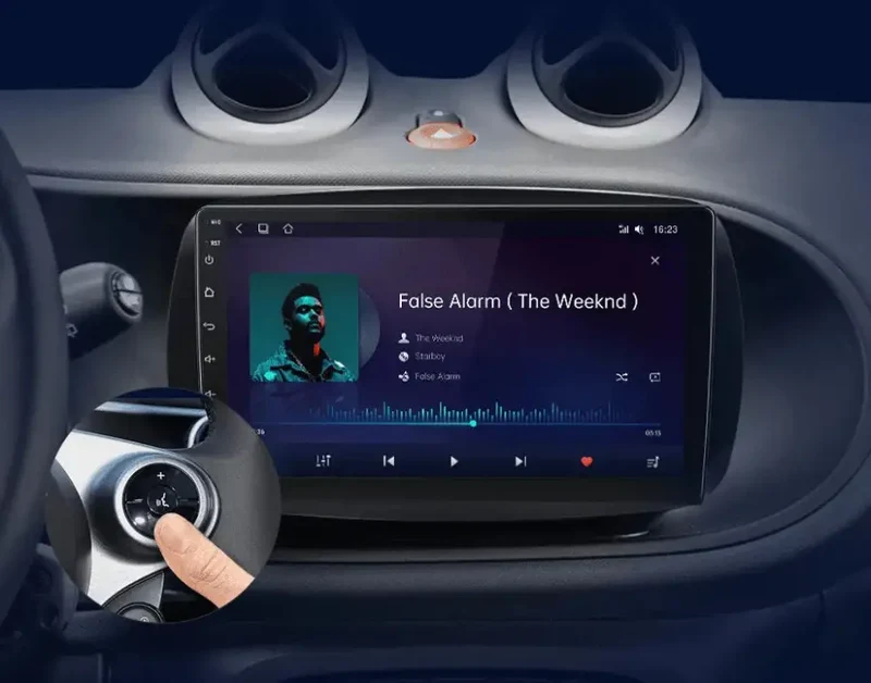 Radio Android do Smart (mercedes-Benz) 2016 CarPlay Android Auto 4G WiFi GPS DSP
