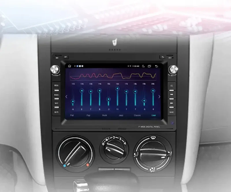 Radio Android do Volkswagen VW Golf 4 Passat Polo Transporter T5 Multivan Jetta CarPlay Android Auto 4G WiFi GPS DSP