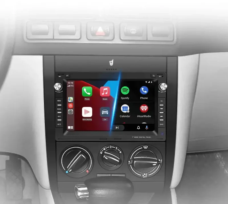 Radio Android do Volkswagen VW Golf 4 Passat Polo Transporter T5 Multivan Jetta CarPlay Android Auto 4G WiFi GPS DSP